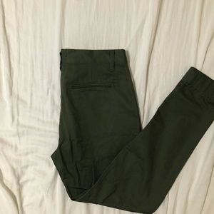 Elwood Olive Skinny chino joggers size 30